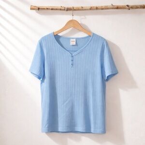 Blair Lot of 2 Different Size Large Short Sleeve Tunics